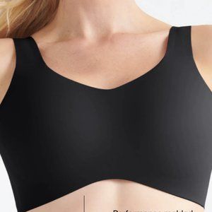 Knix Catalyst Sports Bra Womens 5 38C 40C 38D Wireless Adjustable Strap Black